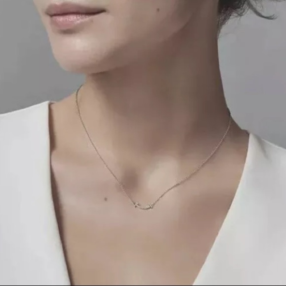 Tiffany T Smile Necklace